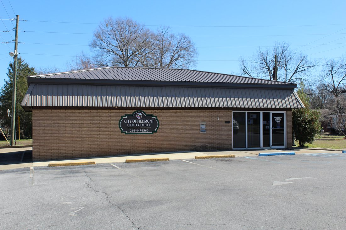 The City of Piedmont Water, Gas & Sewer utility office