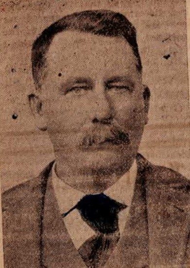 Portrait of Joseph Nathaniel Hood, mayor of Cross Plains and Piedmont