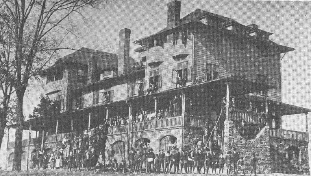 The historic multi-story Frances E. Willard School