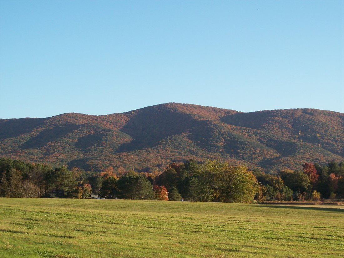 Dugger Mountain in the Appalachian foothills near Piedmont