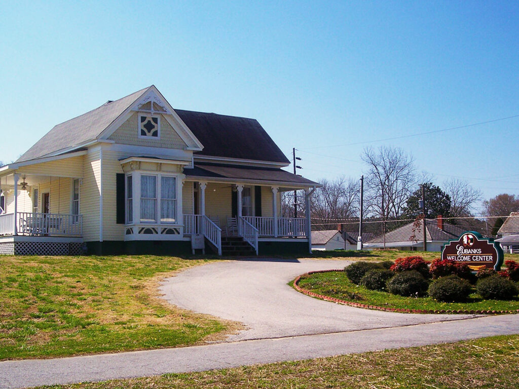 eubanks welcome center in piedmont